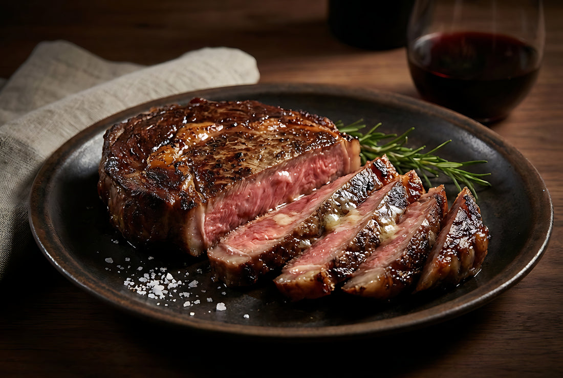 Grilled Ribeye with Cabernet Herb Butter: The Perfect Pairing for Jack's Masterpiece Cabernet Sauvignon