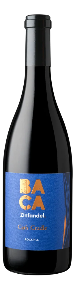 Bottle image of 2022 BACA Cat's Cradle Zinfandel