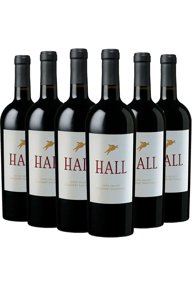 6 bottles of 2021 HALL Napa Valley Cabernet Sauvignon
