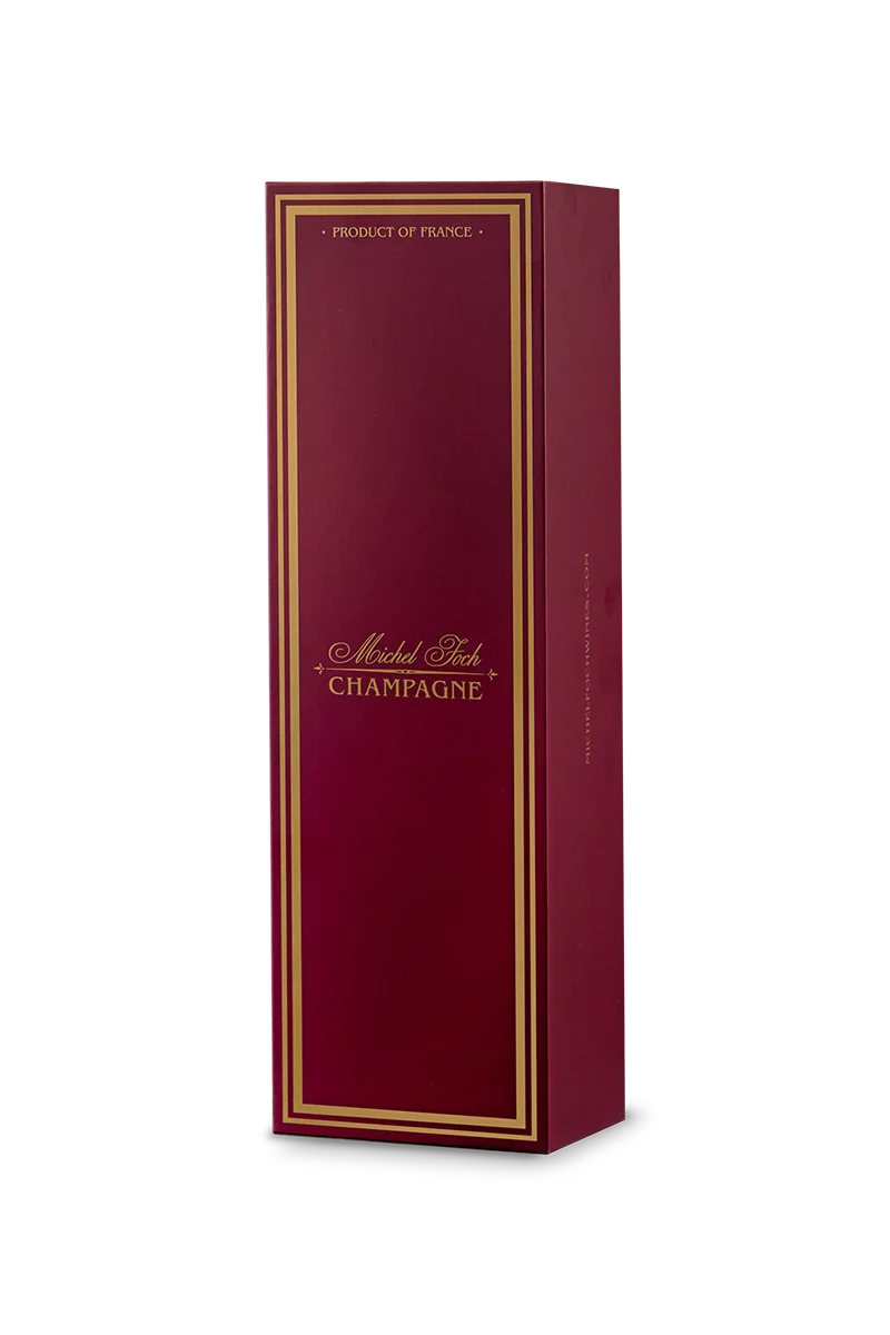 Michel Foch Champagne Single Bottle Box