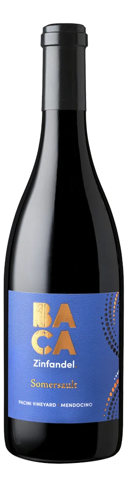 2022 BACA Somersault Zinfandel Bottle Image