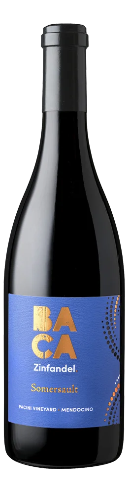 2021 BACA Somersault Zinfandel Bottle Image