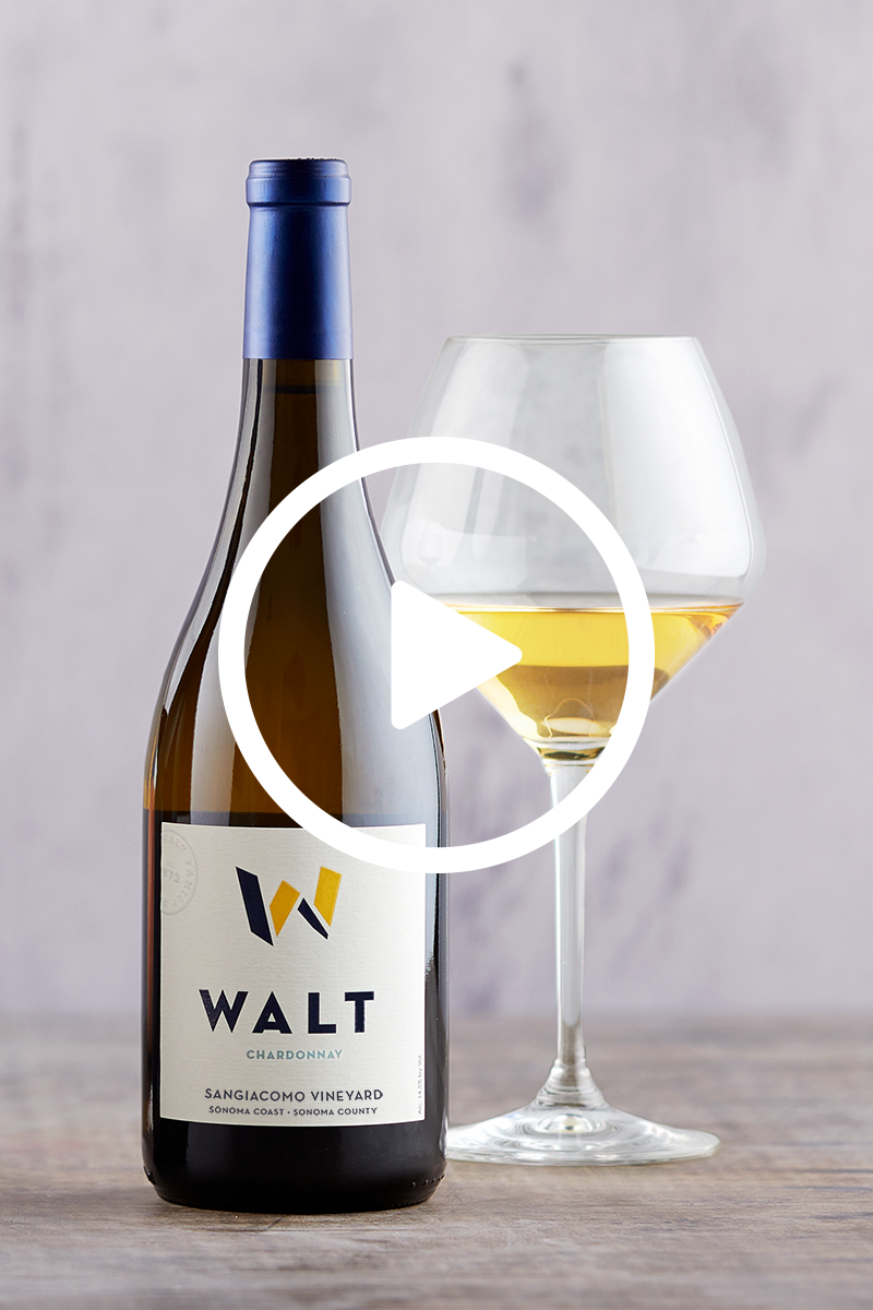 WALT Sangiacomo Chardonnay winemaker video discussing vineyard and vintage
